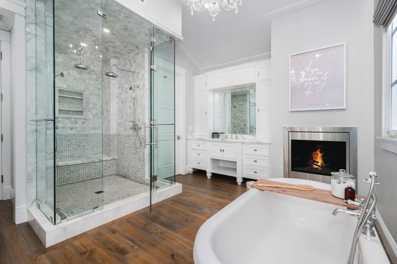 Modern Bathroom with Frameless Shower